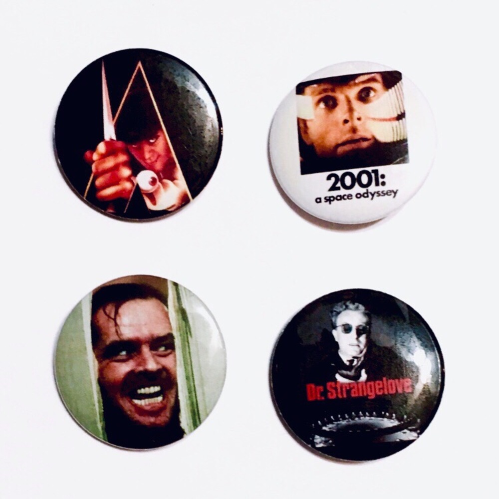 Stanley Kubrick Button Set